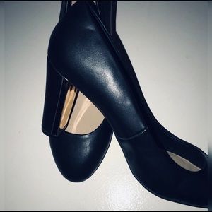 Cato | Pumps (black and gold)